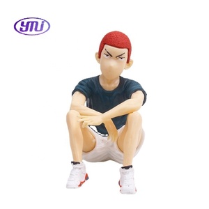 Hanamichi <span class=keywords><strong>Rukawa</strong></span> ฟิกเกอร์สีแดงยอดนิยมเค้กท็อปเปอร์สแลมของตกแต่งรถของเล่นพีวีซีของขวัญสำหรับแฟนอนิเมะและคอลเลกชันกีฬา - Product Image 5