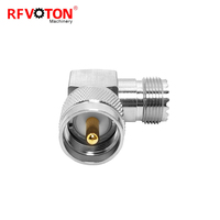 Adaptateur d'alimentation d'usine prise UHF mâle à uhf femelle Jack coude à angle droit 90 degrés RA rf connecteur coaxial adaptateur de convertisseur