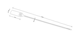 Sigilli di Sicurezza in Plastica PP+<span class=keywords><strong>Metallo</strong></span> 360mm Rossi 250N con Chiusura Automatica e Numero di Serie Personalizzato, Best Seller a Prezzo Conveniente - Product Image 6