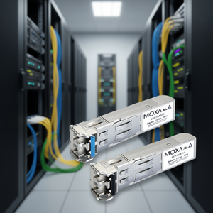 Émetteur-récepteur Ethernet SFP 1G Moxa, SFP 1GSXLC-T Multimode 850nm 1310nm 1,25 Gbit/s, Équipement Fibre Optique - Product Image 3