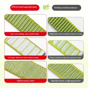 Correa de reloj tejida de nailon con diseño de montaña, compatible con Huawei <span class=keywords><strong>Fit</strong></span> <span class=keywords><strong>3</strong></span> <span class=keywords><strong>Fit</strong></span> 4 <span class=keywords><strong>Fit</strong></span> 4 Pro, transpirable, multicolor - Product Image 3