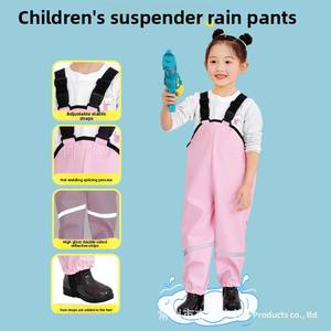 Traje de Pesca Impermeable para Niños, Mono de PVC con Botas Integradas para Pescar y Actividades en la Playa - Product Image 5
