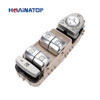 Interrupteur de lève-vitre électrique avant gauche beige HOWINATOP 139054803 A2139054803 pour Mercedes Classe E W213 W222