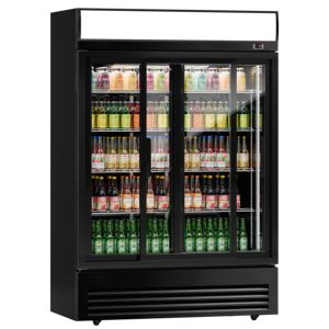 Refrigerador Eléctrico para Bebidas Gastro GGM - 880 Litros - Eficiente Energéticamente, 2 Puertas Corredizas de Vidrio y Pantalla Publicitaria - Product Image 1
