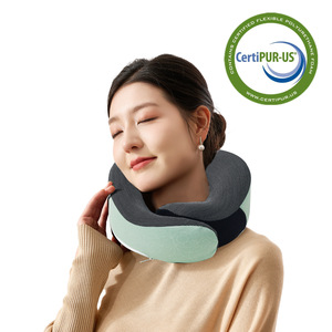 Portable <b>U</b>-<b>Shaped</b> Neck <b>Pillow</b> Storage Box 28x28x14cm With Carry Case For Travel Adults - Product Image 3