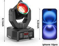 Mini projecteur de scène à faisceau 36W, lumière de fête, effet LED, laser, stroboscope, avec commande vocale, pour clubs, bars, KTV