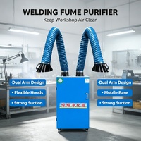 Extracteur de fumées de soudage portable à forte puissance d'aspiration pour système de purification des fumées de soudage en atelier – Utilisez l'air propre