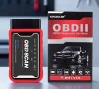 Instrument de diagnostic automobile OBD II ELM327 WIFI, système Android Apple, puce PIC25K80