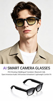 Lunettes Intelligentes IA 13MP avec Traduction WiFi, Reconnaissance d'Images, Caméra HD, Enregistreur Vidéo, Étui de Recharge Inversée – Idéales pour le Cyclisme et la Randonnée en Extérieur