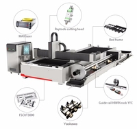 3015N meilleure vente fibre métal Laser Cutter 1.5Kw fibre CNC fibre Laser découpeuse automatique