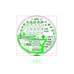 Electric Vehicle Micro <strong>LCD</strong> <strong>Display</strong> Small FPC+COG <strong>Transflective</strong> VA Segments Screen Segmented Car <strong>Display</strong> <strong>Module</strong> - Product Image 4
