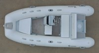 Bateau pneumatique à coque en aluminium Achilles Hyplaon A360 360 cm