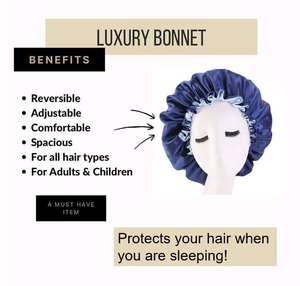 Gorro de Dormir de Nailon Satinado de Doble Capa Reversible al por Mayor, Suave, Cómodo, Ligero, Transpirable y de Calidad - Product Image 3