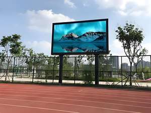 Layar LED luar ruangan instalasi tetap dinding Video solusi Turnkey On-site mendukung P2.5 3 4 5 6 8 <span class=keywords><strong>10</strong></span> tampilan iklan - Product Image 6