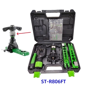 ชุดเครื่องมือขยายท่อทองแดงแบบแร็ทเช็ต รุ่น ST-R806FT ทำจากอลูมิเนียมอัลลอย สำหรับงาน HVAC พร้อมอุปกรณ์ขยายแบบเอ็กเซนทริค - Product Image 2