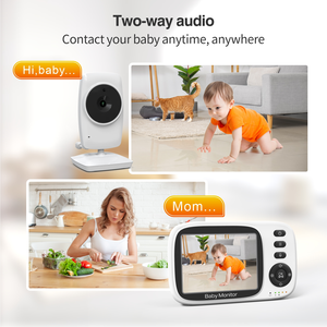 Nouveau moniteur pour bébé bon marché de 3.2 pouces avec <span class=keywords><strong>caméra</strong></span> sans fil et prix d'usine - Product Image 6