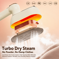Défroisseur Vapeur Portable Électrique pour Vêtements, Utilisation à Domicile et en Voyage, Fer à Repasser Vapeur Humide et Sec pour Vêtements