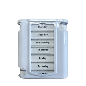 Promotion Pilulier en Plastique de Haute Qualité à 28 Compartiments Distributeur de Médicaments sur 7 Jours Boîte de Rangement pour 2 Semaines Fourniture de Soins de Santé - Product Image 4