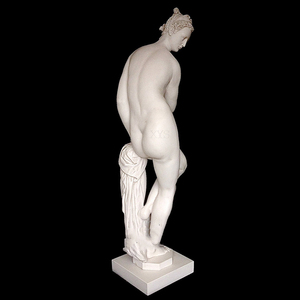 Estatua de <span class=keywords><strong>Venus</strong></span> de Bolonia, Mármol Blanco Puro, Denso, Suave, Pulido, Tratamiento Impermeable para Exteriores, para Jardines y Patios de Villas, Estilo Europeo - Product Image 2