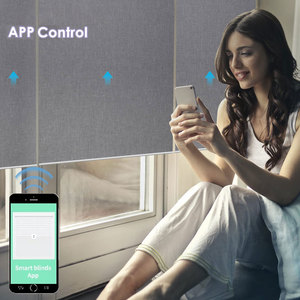 Persianas enrollables inteligentes con Bluetooth eléctricas personalizadas, persianas enrollables automáticas motorizadas Zigbee <span class=keywords><strong>Amazon</strong></span> para ventana, persianas para hoteles - Product Image 2