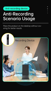 <span class=keywords><strong>Bloqueador</strong></span> <span class=keywords><strong>de</strong></span> Audio Inteligente Profesional F12, Dispositivo Anti-Grabación <span class=keywords><strong>de</strong></span> Audio con Activación Automática para Salas <span class=keywords><strong>de</strong></span> Reuniones - Product Image 6
