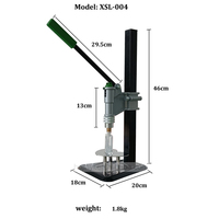Handmatige parfumfles-krimpmachine, afsluitmachine voor 12mm, 13mm, 15mm en 20mm flessen