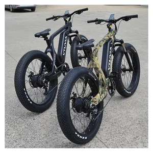 US EU gudang 250W 750W 36V 48V aluminium Alloy bingkai Fat Bike Sepeda Pantai Ebike 26 Inch Electric Cruiser Bike 48v Fatbike