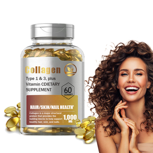 Oem Aangepaste Collageen Gummies Voor Haar Nagel Huid Gezondheid Ondersteuning Proteïne Gummies Voor Volwassen Kruidensupplement - Product Image 1