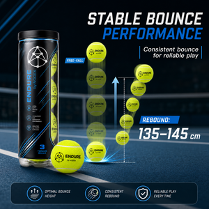 Palline da Padel Tennis di Qualità con Diametro di 65 mm e Rimbalzo di 147 cm - Product Image 5