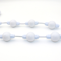 Lumière LED à pixels adressables ronde de 35 mm, 1,44 W, IP67, étanche, programmable, pour l'éclairage de façade de bâtiment