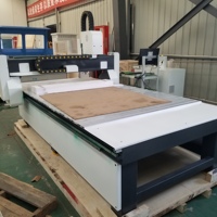 Machine de gravure laser CO2 CNC - Double tête entièrement automatique pour bois, caoutchouc, pierre, conception IA - Panneaux de meubles, portes de placards, planches