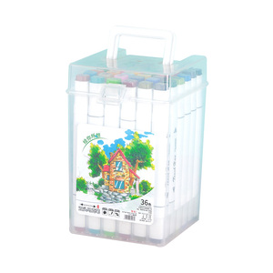 Marqueur permanent à double pointe à l'alcool, non toxique, multicolore, pour dessin, personnalisable - Product Image 1