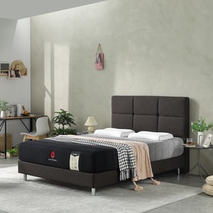 hotel gradient fabric mattress high quality orthopedic full king size roll up natural latex Independent pocket spring mattress