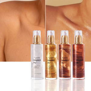 Spray Iluminador Natural para el Cabello con Brillo, Aceite Corporal con Brillo, Etiqueta Privada OEM, Spray Iluminador Líquido de Lujo Rojo Rosa, Aceite Seco con Brillo - Product Image 3