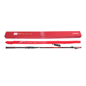 Canne à pêche surfcasting Shimano Fireblood Gure en fibre de carbone rouge, 24 modèles, pour la pêche en eau salée et la pêche sur roche, origine Japon, guides SIC - Product Image 4