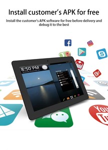 Oem 10.1inch <span class=keywords><strong>Android</strong></span> <span class=keywords><strong>Tablet</strong></span> PC PoE NFC máy ảnh <span class=keywords><strong>Wifi</strong></span> 2GB 16GB <span class=keywords><strong>3G</strong></span> 4G màn hình cảm ứng công nghiệp kinh doanh Wall Mount Rockchip máy tính bảng - Product Image 5