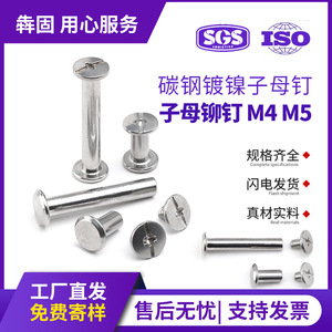 Rivets en acier au carbone nickelé Bengu M4 M5 Grade A pour la construction, durables - Product Image 5