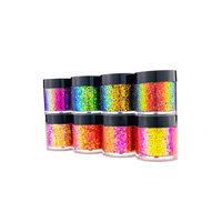 Baixo MOQ Cabelo Rosto Corpo À Prova D' Água Eye Glitter Prego Glitter Gel Arte do Flash Coração Lantejoulas Soltas Creme Glitter Decoração do Festival
