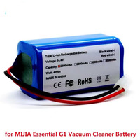 Baterai Li-ion 14.8V 2600mAh Baru untuk Xiaomi G1 MI Robot Vacuum-Mop Essential MJSTG1 Robot Vacuum Cleaner Paket Baterai 18650