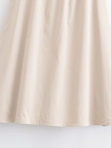 MYST & ZA Femme 2025 Été Nouveau Style Simple et Polyvalent Arc Ourlet Taille Haute Jupe 8351024 8351025 - Product Image 5