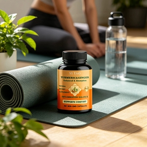 Cápsulas de Curcumina de Alta Absorción con Extracto de Pimienta Negra |   Soporte para las articulaciones y el sistema inmunitario |   Antioxidante Natural |   Suplemento de Cúrcuma - Product Image 4