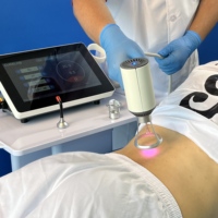 Appareil de thérapie laser de classe IV avec écran tactile, modes prédéfinis pour humains et animaux, physiothérapie, réadaptation