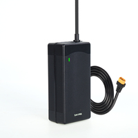Chargeur de batterie pour scooter électrique 54,6 V 3 A, pour vélo électrique, planche à roulettes, scooter de mobilité, batterie au lithium 48 V 13S