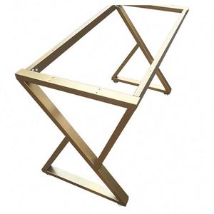 Patas de Muebles Industriales de Hierro Estilo Moderno de Mediados de Siglo con Acabado Dorado para Mesa, Escritorio, Comedor, Hospital, Sala de Estar, Exterior, Taller - Product Image 2