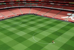 Úc Phổ Biến Tổng Hợp <span class=keywords><strong>Turf</strong></span> Fake Hybrid Cỏ Bóng Đá Thể Thao Màu Xanh Lá Cây Cỏ Nhân Tạo - Product Image 4