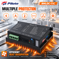 Contrôleur de moteur BLDC industriel 24V 36V 48V 60V 30A PWM pour moteur sans balais à capteur de Hall ou sans capteur