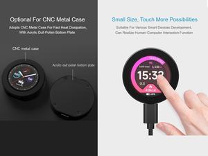 Carte MCU WaveShare RP2350, écran tactile de 128 pouces, 240x240, 65K couleurs, écran IPS, port Type-C, <span class=keywords><strong>RPi</strong></span> <span class=keywords><strong>Pico</strong></span> 2, microcontrôleur RP2350 - Product Image 4