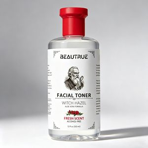 Tónico Facial Suave Sin Alcohol OEM con Aloe Vera y <span class=keywords><strong>Agua</strong></span> de Rosas con Hamamelis para Refrescar e Hidratar la Piel - Product Image 1