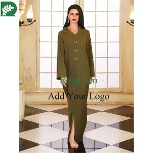 Quality Islamic <strong>Clothing</strong> Plus <strong>Size</strong> Long Sleeve Kaftan Style <strong>Malaysia</strong> Abaya Dubai Women Muslim Dresses - Product Image 2