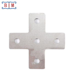 מחבר פינתי מגולוון P1326 עם 3 חורים להרכבת מתלים ומסגרות - Product Image 5